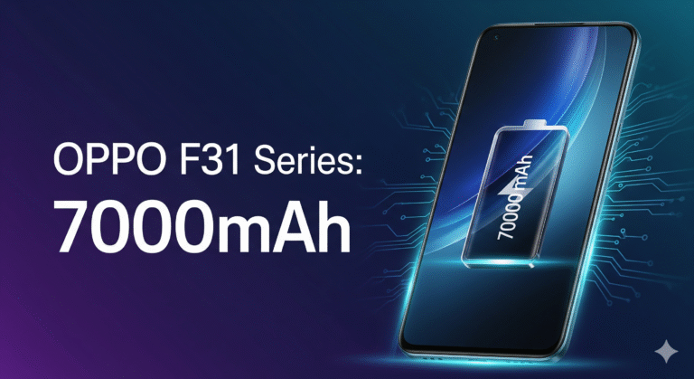 OPPO F31 Series: 7000mAh