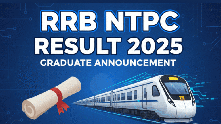 RRB NTPC Result 2025 Graduate: डाउनलोड करे रिजल्ट और कट ऑफ मार्क्स, डायरेक्ट डाउनलोड लिंक